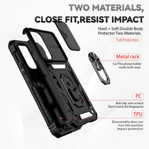 Sliding Camshield Holder Phone Case, For Samsung Galaxy A54 5G