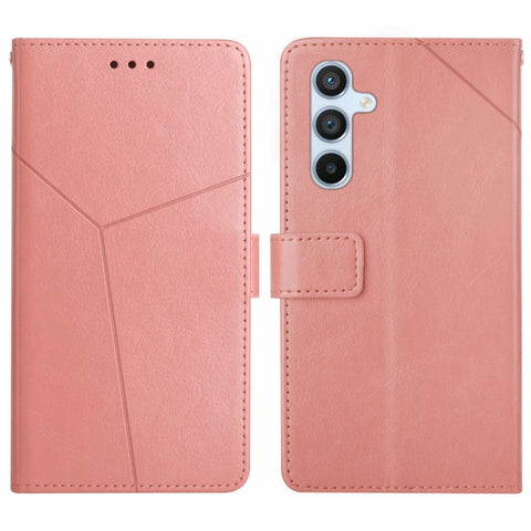HT01 Y-shaped Pattern Flip Leather Phone Case, For Samsung Galaxy A34 5G