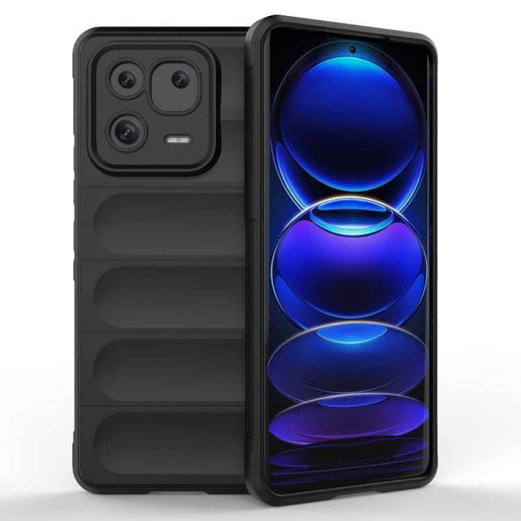 Magic Shield TPU + Flannel Phone Case, For Xiaomi 13 Pro 5G