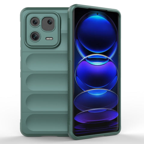 Magic Shield TPU + Flannel Phone Case, For Xiaomi 13 Pro 5G