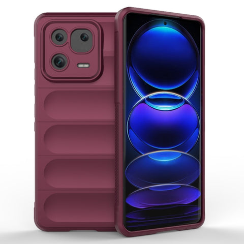 Magic Shield TPU + Flannel Phone Case, For Xiaomi 13 Pro 5G