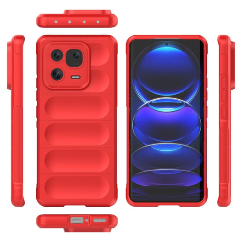 Magic Shield TPU + Flannel Phone Case, For Xiaomi 13 Pro 5G
