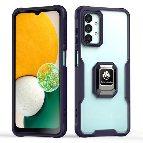 Armor Shockproof Magnetic Ring Phone Case, For Samsung Galaxy A13 4G / 5G, For Samsung Galaxy A20s, For Samsung Galaxy A03s / A02s EU 164mm, For Samsung Galaxy A02 / M02