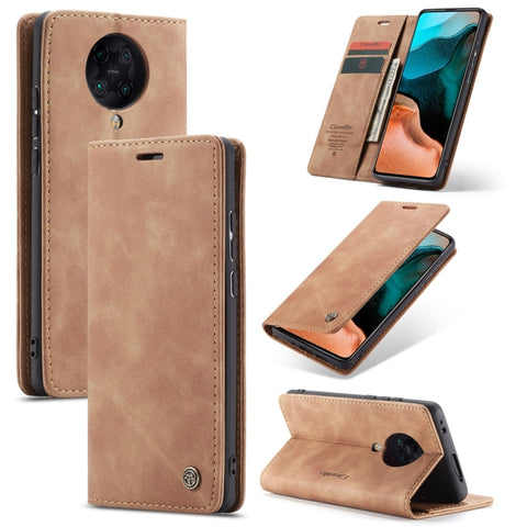 CaseMe-013 Multifunctional Horizontal Flip Leather Case with Card Slot & Holder & Wallet, For Galaxy M31, For Xiaomi Redmi K30 Pro, For Galaxy M30S / M21