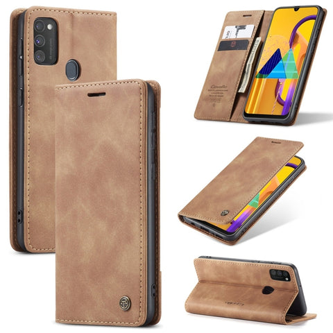 CaseMe-013 Multifunctional Horizontal Flip Leather Case with Card Slot & Holder & Wallet, For Galaxy M31, For Xiaomi Redmi K30 Pro, For Galaxy M30S / M21