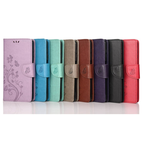 Butterfly Flower Pattern Flip Leather Phone Case, For Google Pixel 7a, For Samsung Galaxy S23 5G, For Samsung Galaxy S23+ 5G, For Samsung Galaxy S23 Ultra 5G