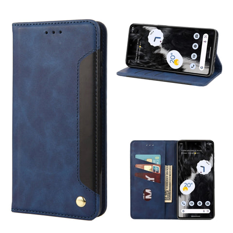 Skin Feel Splicing Leather Phone Case, For Google Pixel 7a, For Samsung Galaxy S23 5G, For Samsung Galaxy S23+ 5G, For Samsung Galaxy S23 Ultra 5G