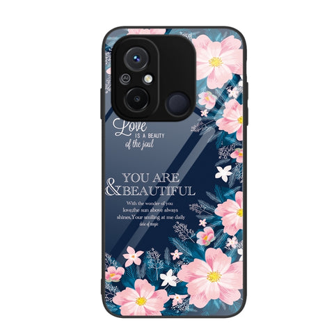 Colorful Painted Glass Phone Case, For Xiaomi Redmi 12C, For Xiaomi Redmi K60/K60 Pro, For Xiaomi Redmi K60E