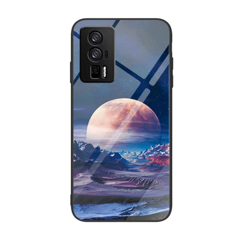 Colorful Painted Glass Phone Case, For Xiaomi Redmi 12C, For Xiaomi Redmi K60/K60 Pro, For Xiaomi Redmi K60E