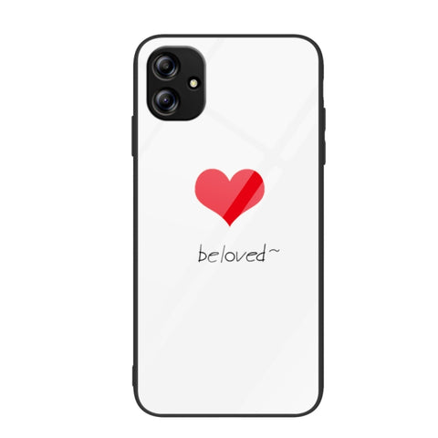 Colorful Painted Glass Phone Case, For Samsung Galaxy A04e