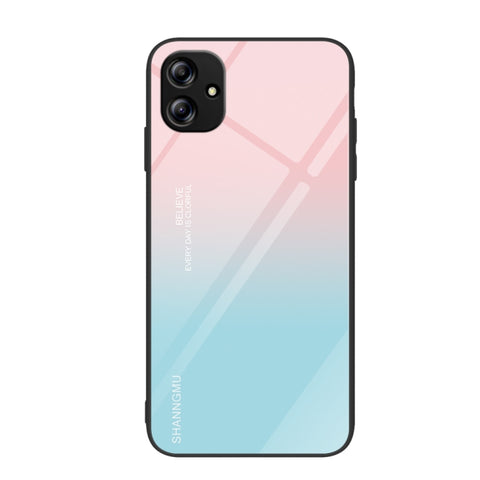 Colorful Painted Glass Phone Case, For Samsung Galaxy A04e