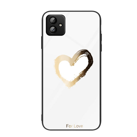 Colorful Painted Glass Phone Case, For Samsung Galaxy A04, For Samsung Galaxy S23 5G, For Samsung Galaxy S23+ 5G