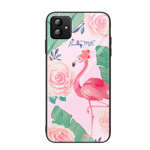 Colorful Painted Glass Phone Case, For Samsung Galaxy A04, For Samsung Galaxy S23 5G, For Samsung Galaxy S23+ 5G