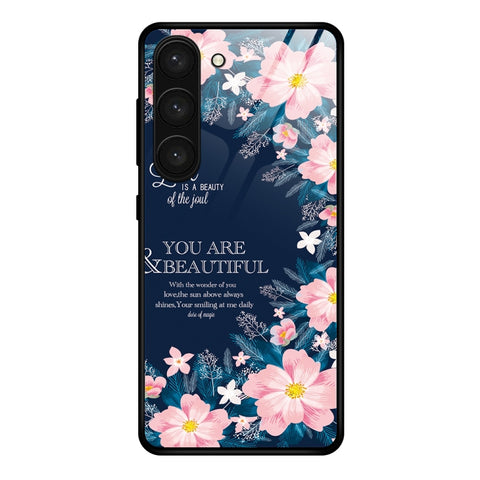 Colorful Painted Glass Phone Case, For Samsung Galaxy A04, For Samsung Galaxy S23 5G, For Samsung Galaxy S23+ 5G
