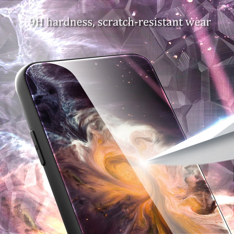 Marble Pattern Glass Phone Case, For OPPO A17, For Realme C33, For Honor Play6C, For Honor Play 40 Plus, For Samsung Galaxy A04, For Samsung Galaxy S23 5G