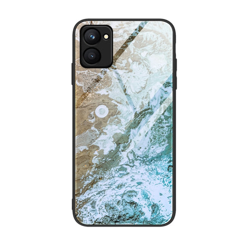 Marble Pattern Glass Phone Case, For OPPO A17, For Realme C33, For Honor Play6C, For Honor Play 40 Plus, For Samsung Galaxy A04, For Samsung Galaxy S23 5G