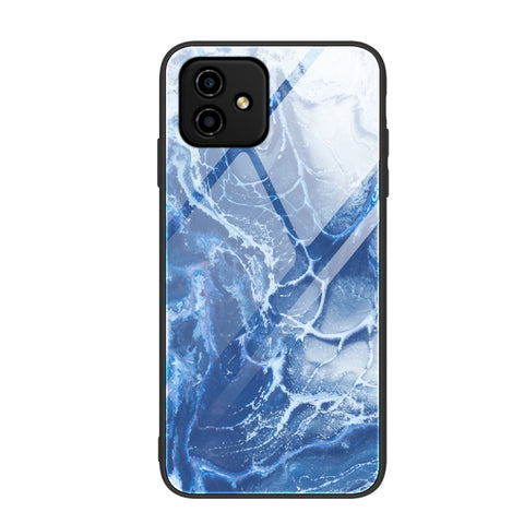 Marble Pattern Glass Phone Case, For OPPO A17, For Realme C33, For Honor Play6C, For Honor Play 40 Plus, For Samsung Galaxy A04, For Samsung Galaxy S23 5G