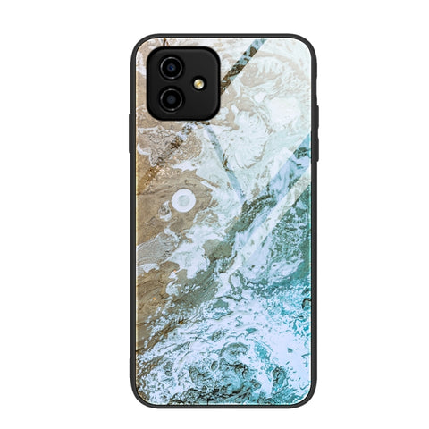 Marble Pattern Glass Phone Case, For OPPO A17, For Realme C33, For Honor Play6C, For Honor Play 40 Plus, For Samsung Galaxy A04, For Samsung Galaxy S23 5G