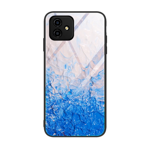 Marble Pattern Glass Phone Case, For OPPO A17, For Realme C33, For Honor Play6C, For Honor Play 40 Plus, For Samsung Galaxy A04, For Samsung Galaxy S23 5G
