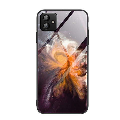 Marble Pattern Glass Phone Case, For OPPO A17, For Realme C33, For Honor Play6C, For Honor Play 40 Plus, For Samsung Galaxy A04, For Samsung Galaxy S23 5G
