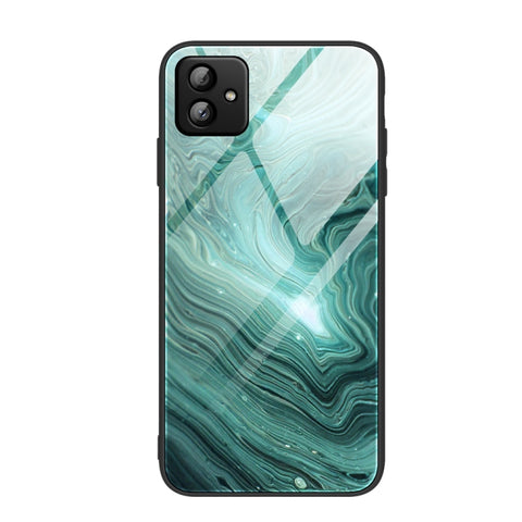 Marble Pattern Glass Phone Case, For OPPO A17, For Realme C33, For Honor Play6C, For Honor Play 40 Plus, For Samsung Galaxy A04, For Samsung Galaxy S23 5G