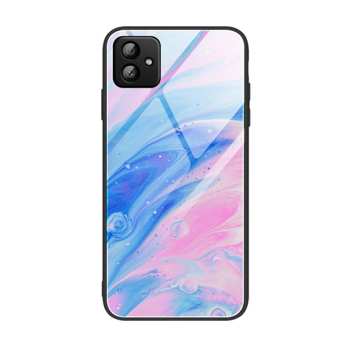 Marble Pattern Glass Phone Case, For OPPO A17, For Realme C33, For Honor Play6C, For Honor Play 40 Plus, For Samsung Galaxy A04, For Samsung Galaxy S23 5G