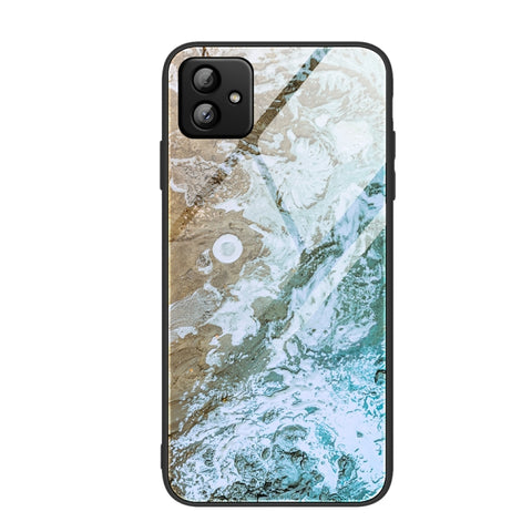 Marble Pattern Glass Phone Case, For OPPO A17, For Realme C33, For Honor Play6C, For Honor Play 40 Plus, For Samsung Galaxy A04, For Samsung Galaxy S23 5G