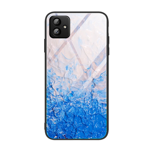 Marble Pattern Glass Phone Case, For OPPO A17, For Realme C33, For Honor Play6C, For Honor Play 40 Plus, For Samsung Galaxy A04, For Samsung Galaxy S23 5G