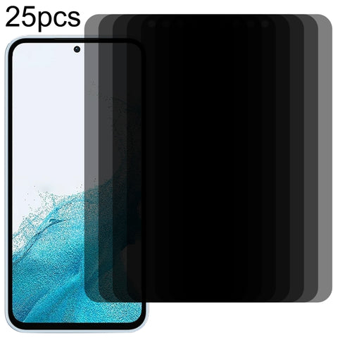 For Samsung Galaxy A54 5G 25pcs Flat Surface Privacy Tempered Glass Film, For Samsung Galaxy A54 5G(25pcs)