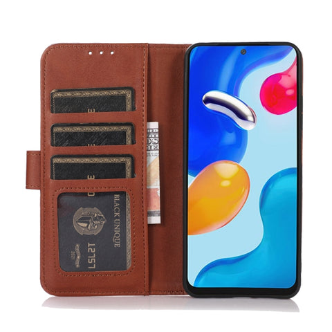 Cow Texture Leather Phone Case, For Samsung Galaxy A24 4G