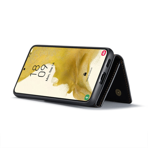 DG.MING M1 Series 3-Fold Multi Card Wallet + Magnetic Phone Case, For Samsung Galaxy S23 5G, For Samsung Galaxy S23+ 5G, For Samsung Galaxy S23 Ultra 5G