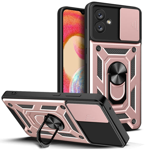 Sliding Camera Cover Design Phone Case, For Samsung Galaxy A04e