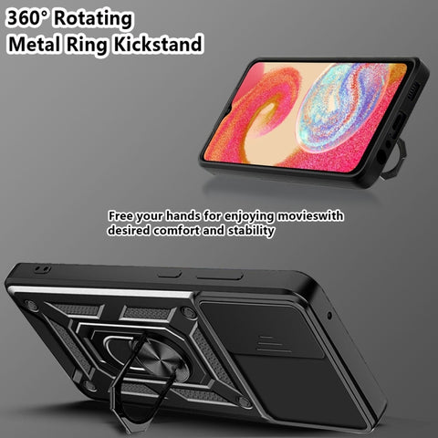 Sliding Camera Cover Design Phone Case, For Samsung Galaxy A04e