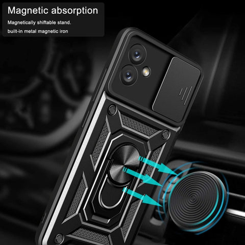 Sliding Camera Cover Design Phone Case, For Samsung Galaxy A04e