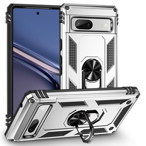 Shockproof TPU + PC Phone Case with Holder, For Google Pixel 7a, For Samsung Galaxy A54, For Xiaomi Redmi A1