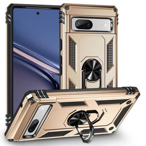 Shockproof TPU + PC Phone Case with Holder, For Google Pixel 7a, For Samsung Galaxy A54, For Xiaomi Redmi A1