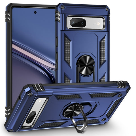 Shockproof TPU + PC Phone Case with Holder, For Google Pixel 7a, For Samsung Galaxy A54, For Xiaomi Redmi A1