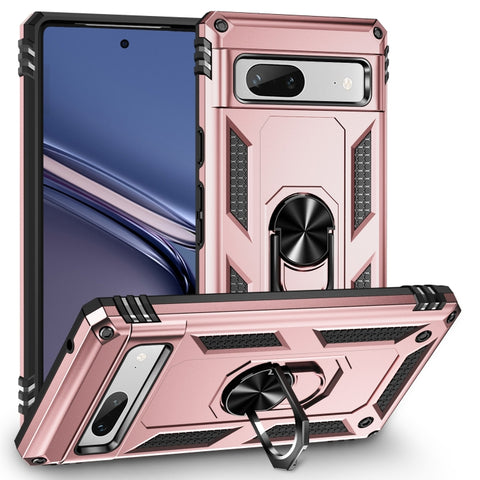 Shockproof TPU + PC Phone Case with Holder, For Google Pixel 7a, For Samsung Galaxy A54, For Xiaomi Redmi A1