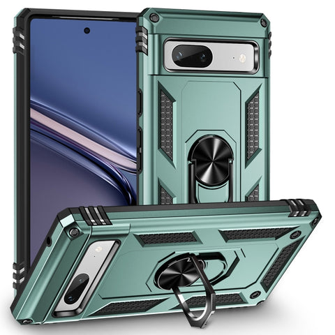 Shockproof TPU + PC Phone Case with Holder, For Google Pixel 7a, For Samsung Galaxy A54, For Xiaomi Redmi A1