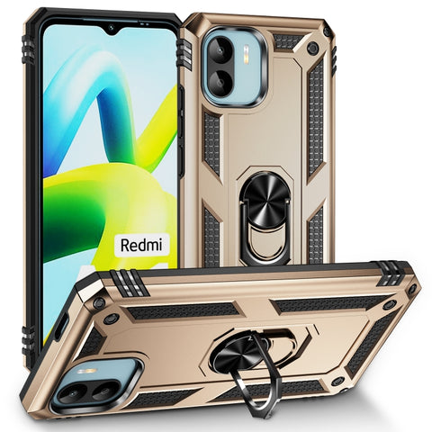 Shockproof TPU + PC Phone Case with Holder, For Google Pixel 7a, For Samsung Galaxy A54, For Xiaomi Redmi A1
