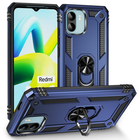 Shockproof TPU + PC Phone Case with Holder, For Google Pixel 7a, For Samsung Galaxy A54, For Xiaomi Redmi A1