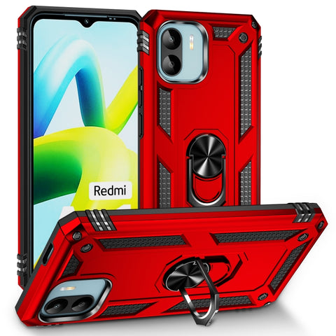 Shockproof TPU + PC Phone Case with Holder, For Google Pixel 7a, For Samsung Galaxy A54, For Xiaomi Redmi A1