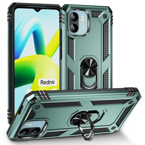 Shockproof TPU + PC Phone Case with Holder, For Google Pixel 7a, For Samsung Galaxy A54, For Xiaomi Redmi A1