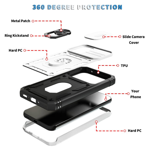Sliding Camshield TPU + PC Phone Case, For Samsung Galaxy A54 5G, For Samsung Galaxy A14 5G