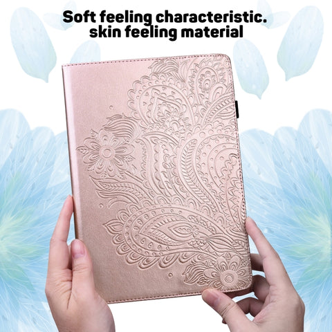 Peacock Embossed Pattern Leather Tablet Case, For Lenovo Tab M8 4th Gen TB-300FU, For Lenovo Tab P11 Gen 2, For Lenovo Tab P11 Pro Gen 2, For Huawei MatePad SE 10.4 2022, For Samsung Galaxy Tab S5e, For Samsung Galaxy Tab A 9.7 T550 / T555
