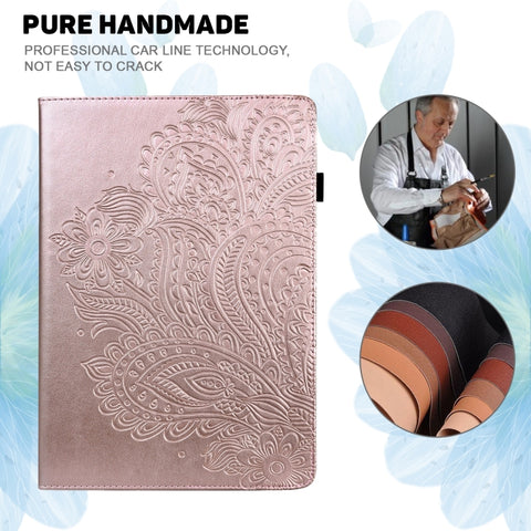 Peacock Embossed Pattern Leather Tablet Case, For Lenovo Tab M8 4th Gen TB-300FU, For Lenovo Tab P11 Gen 2, For Lenovo Tab P11 Pro Gen 2, For Huawei MatePad SE 10.4 2022, For Samsung Galaxy Tab S5e, For Samsung Galaxy Tab A 9.7 T550 / T555