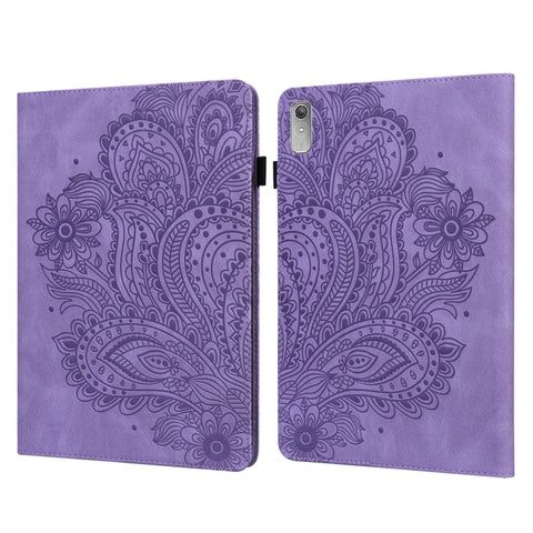 Peacock Embossed Pattern Leather Tablet Case, For Lenovo Tab M8 4th Gen TB-300FU, For Lenovo Tab P11 Gen 2, For Lenovo Tab P11 Pro Gen 2, For Huawei MatePad SE 10.4 2022, For Samsung Galaxy Tab S5e, For Samsung Galaxy Tab A 9.7 T550 / T555