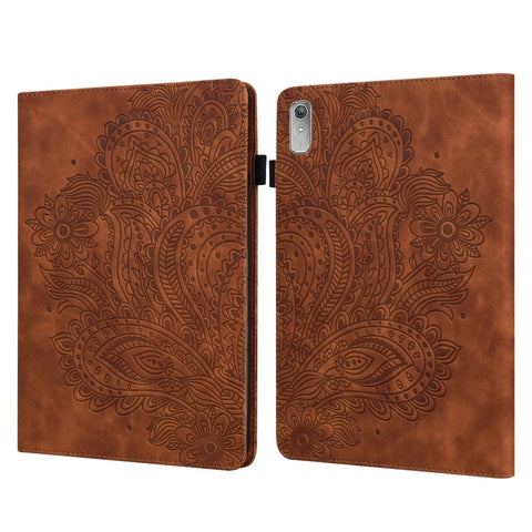Peacock Embossed Pattern Leather Tablet Case, For Lenovo Tab M8 4th Gen TB-300FU, For Lenovo Tab P11 Gen 2, For Lenovo Tab P11 Pro Gen 2, For Huawei MatePad SE 10.4 2022, For Samsung Galaxy Tab S5e, For Samsung Galaxy Tab A 9.7 T550 / T555