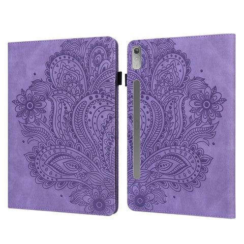 Peacock Embossed Pattern Leather Tablet Case, For Lenovo Tab M8 4th Gen TB-300FU, For Lenovo Tab P11 Gen 2, For Lenovo Tab P11 Pro Gen 2, For Huawei MatePad SE 10.4 2022, For Samsung Galaxy Tab S5e, For Samsung Galaxy Tab A 9.7 T550 / T555
