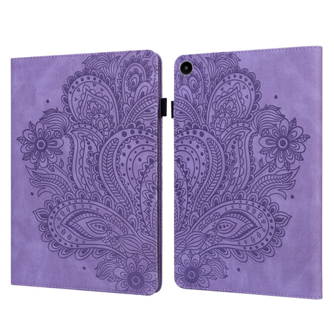 Peacock Embossed Pattern Leather Tablet Case, For Lenovo Tab M8 4th Gen TB-300FU, For Lenovo Tab P11 Gen 2, For Lenovo Tab P11 Pro Gen 2, For Huawei MatePad SE 10.4 2022, For Samsung Galaxy Tab S5e, For Samsung Galaxy Tab A 9.7 T550 / T555